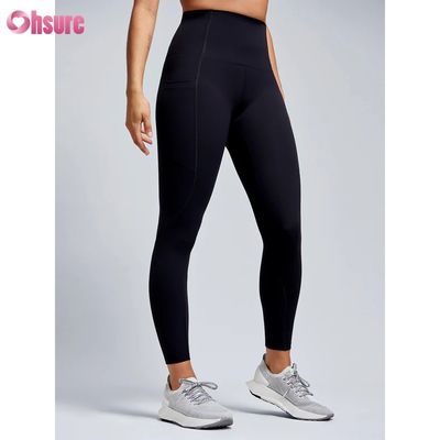 Wholesale Factory Bottom Price Yoga Leggings for Women High Compression Quick Dry Polyester With Phone Pocket Workout Leggings