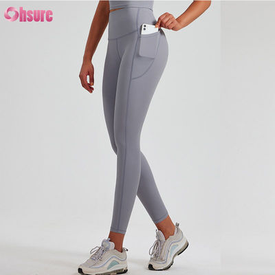 Custom Leggings Gym Wear Multi Colors Classic Yoga Pants Workout Leggings Women Scrunch Yoga Leggings Sportswear Solid Pattern
