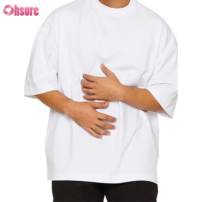 Hot Sale Summer Light Weight Bamboo Fiber Crew Neck Short Sleeve Oversized Boxing t Shirt for Men