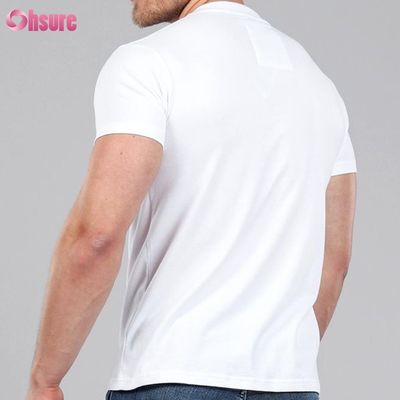 Bamboo T-shirt for Men Friendly Fabric BoxingT-shirt V Neck Printing Casual Print Pattern Knitted Muscle Support