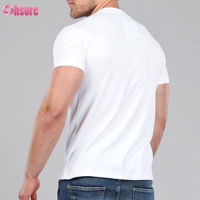 Casual Print Pattern Knitted Muscle Support Exercise Wear for Men Bamboo Fabric BoxingT-shirt Printing