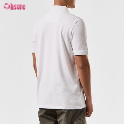 Custom 100% Cotton Customize Printed Men Polo T-shirts Oversize Heavyweight T-shirt Blank
