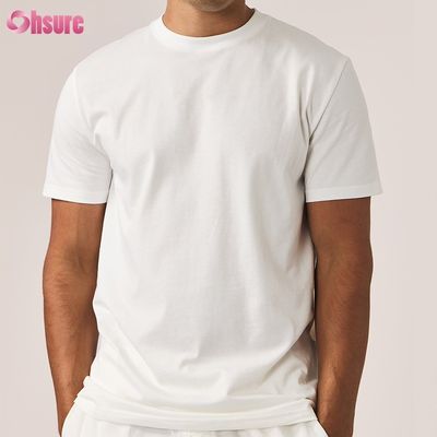 Oversize 180-300GSM Heavyweight T-shirt Blank Custom 100% Cotton Customize Printed Men T-shirts