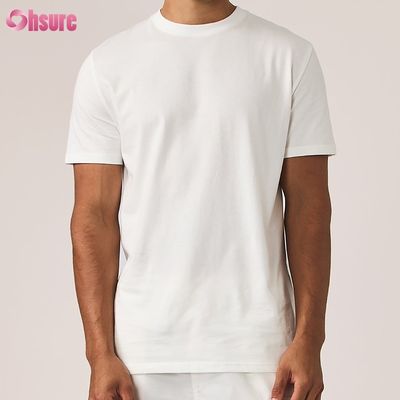 Oversize 180-300GSM Heavyweight T-shirt Blank Custom 100% Cotton Customize Printed Men T-shirts