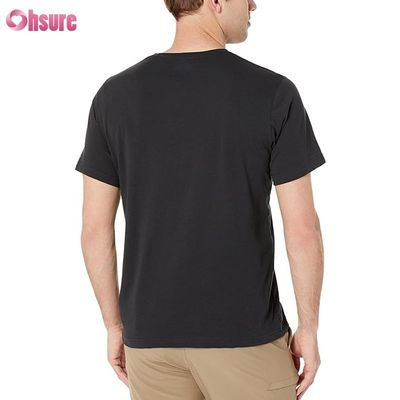 Hot Sale Summer Short Sleeve Workout O-neck Blank Knitted t Shirt for Men