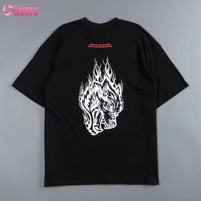Oversize 300GSM Heavyweight T-shirt Blank Custom 100% Cotton Customize Printed Women T-shirts