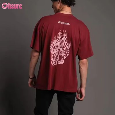 Oversize 300GSM Heavyweight T-shirt Blank Custom 100% Cotton Customize Printed Women T-shirts