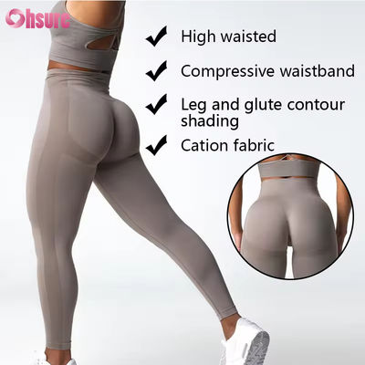 Customized Brand New High Quality Item High Waist Scrunch Butt Hip Lifting Pants GYM Fitness Yoga Leggings for Women