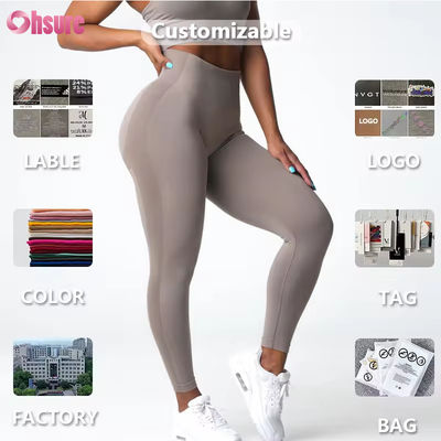 Customized Brand New High Quality Item High Waist Scrunch Butt Hip Lifting Pants GYM Fitness Yoga Leggings for Women