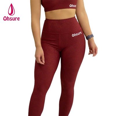 Women's Scrunch Bum Gym Leggings Elastic Waist Sports Tight Fitness Activewear with Solid Pattern Yoga Pants