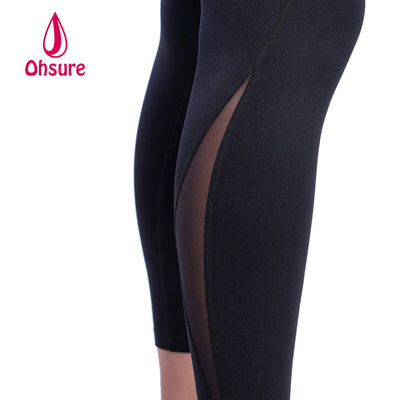 Fashion Style Breathable Mesh Womens Leggings Fitness Yoga Pants Gym Clothing Workout Legging