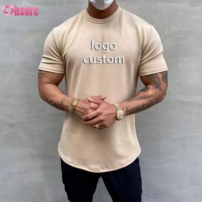 Gym Clothes Short Sleeve Sportswear Latest T Shirt Designs for Men Printed T-shirts