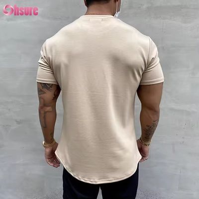 Gym Clothes Short Sleeve Sportswear Latest T Shirt Designs for Men Printed T-shirts