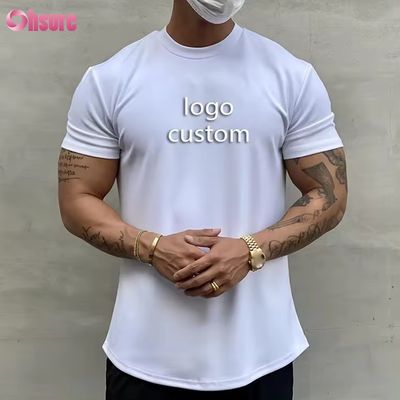 Gym Clothes Short Sleeve Sportswear Latest T Shirt Designs for Men Printed T-shirts