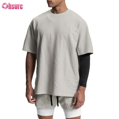 High Quality Blank Cotton Vintage Washed T-shirt OEM Gym Sports Oversized Men's T-shirt