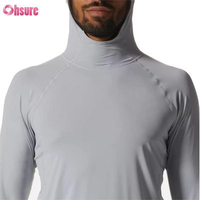 Custom  Men's Sports Long Sleeve T-shirt Gym Running  Close-fitting Sweat Absorption Top