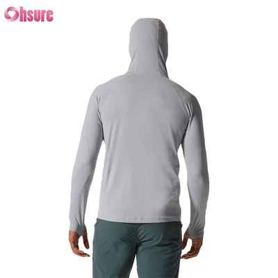 Custom  Men's Sports Long Sleeve T-shirt Gym Running  Close-fitting Sweat Absorption Top