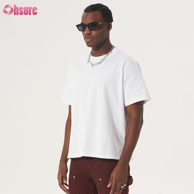 High Quality 100% Cotton Blank T-shirts Wholesale Heavyweight Oversized Tshirt Printing Custom Men's T Shirt