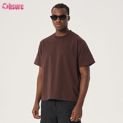 High Quality 100% Cotton Blank T-shirts Wholesale Heavyweight Oversized Tshirt Printing Custom Men's T Shirt