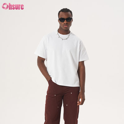 High Quality 100% Cotton Blank T-shirts Wholesale Heavyweight Oversized Tshirt Printing Custom Men's T Shirt