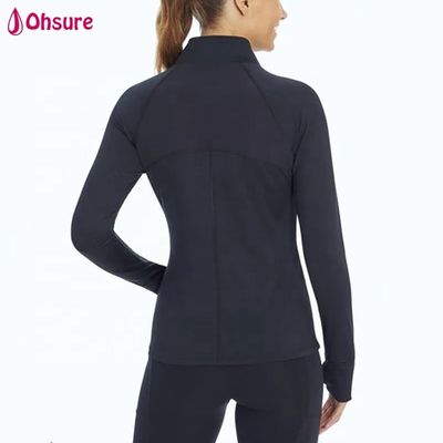 Custom Zipper Top Coat Printed Sports Jacket Women Designer Casual Track Suit Gym Yoga Wear Unique Jacket Umper