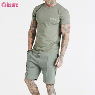 5 Spandex Sports Men T Shirt on Mens T Shirt Vintage Plain Casual Running Custom High Quality 95 Cotton Fitted Gym Logo Printing