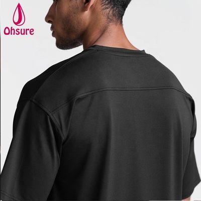 New Arrival Custom Printed Plus Size Man t Shirt Sport Dropped  Lightweight Sweat Wicking Stylish Sweatshirt Gym Singlet