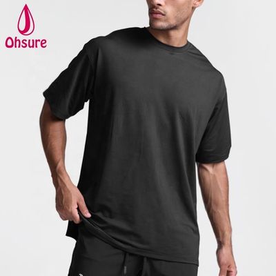 New Arrival Custom Printed Plus Size Man t Shirt Sport Dropped  Lightweight Sweat Wicking Stylish Sweatshirt Gym Singlet