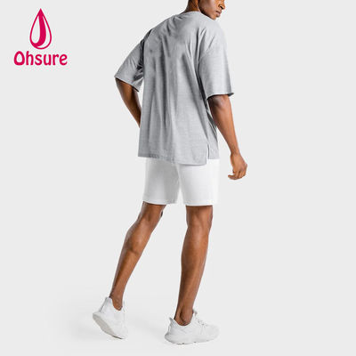 Custom Tshirt Men Clothes Casual Men Shirts Cotton T Shirts 2022 Summer Printed Shirts O Neck Blank Solid Knitted 50-100pcs