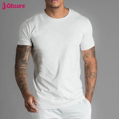 Suppliers of Men's Clothing Wholesalers High Quality Man Cotton T-shirt Custom Size and Logo Plain Loose Fit Gym Men T-Shirt