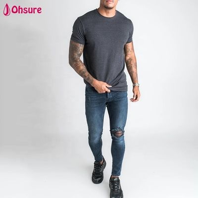 Suppliers of Men's Clothing Wholesalers High Quality Man Cotton T-shirt Custom Size and Logo Plain Loose Fit Gym Men T-Shirt
