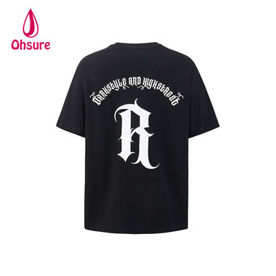 Ohsure Custom Logo Streetwear Design 100% Cotton Fashion Tie-Dye Oversized Men Graphic T Shirts
