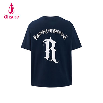 Ohsure Custom Logo Streetwear Design 100% Cotton Fashion Tie-Dye Oversized Men Graphic T Shirts