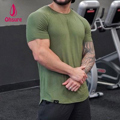 Ohsure Customize With Logo Custom Pattern Wholesale Fashion High Quality White Casual Over Sized Sports Cotton Man T-shirt