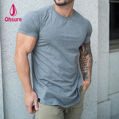 Ohsure Customize With Logo Custom Pattern Wholesale Fashion High Quality White Casual Over Sized Sports Cotton Man T-shirt