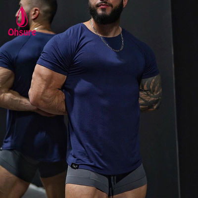 Ohsure Customize With Logo Custom Pattern Wholesale Fashion High Quality White Casual Over Sized Sports Cotton Man T-shirt