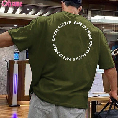 Custom Men Sport Short Sleeve T Shirt Wholesale Quick Dry Fitness Workout Sportswear Athletic Men's Sports T-Shirts