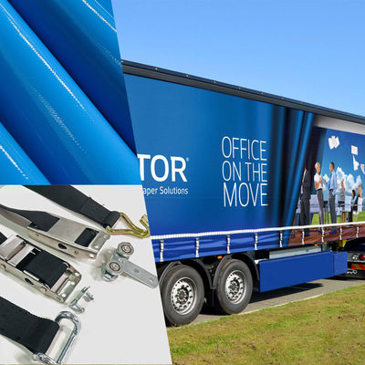 Litong Wholesale High Quality Rainproof Pvc Tarpaulin Truck Cover Truck Side Curtain for the Trailer