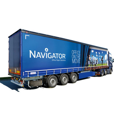Litong Custom logo Size Sliding Truck Trailer Pvc Side Curtain Pvc Tarpaulin for Truck Side Curtain