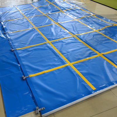 Litong Custom logo Size Sliding Truck Trailer Pvc Side Curtain Pvc Tarpaulin for Truck Side Curtain