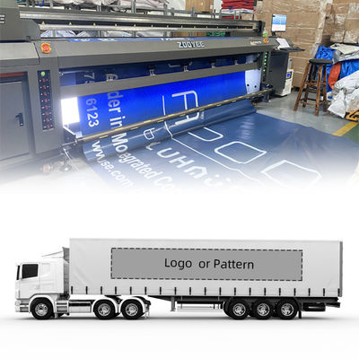 Litong Custom logo Size Sliding Truck Trailer Pvc Side Curtain Pvc Tarpaulin for Truck Side Curtain