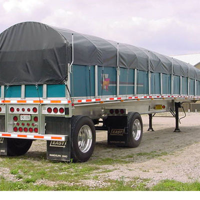 Litong Customized Size Tarps Car and Train Truck Cover Waterproof Fabric Canvas Organic Silicon Tarp