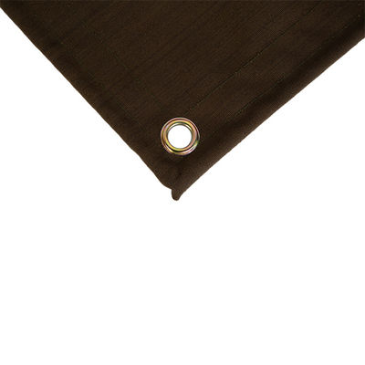 Litong Customized Breathable Water-Resistant Organic Silicon Coated Canvas Tent Truck Awning Brown Color Canvas