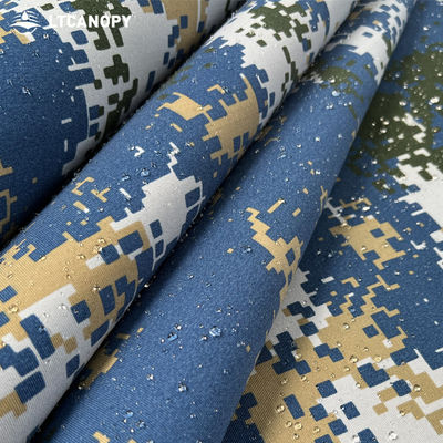 Litong  camouflage organic silicon tarp OEM Gsm Technics Style