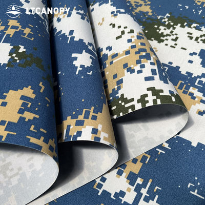Litong  camouflage organic silicon tarp OEM Gsm Technics Style