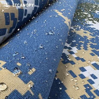 Litong  camouflage organic silicon tarp OEM Gsm Technics Style