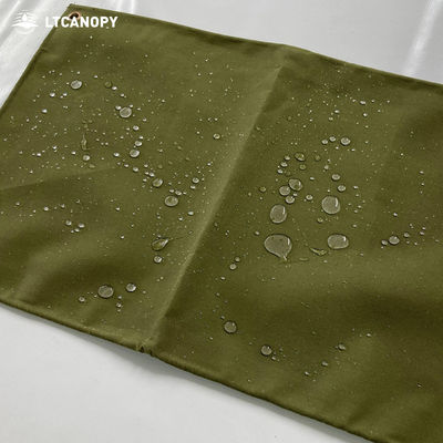 Litong Lightweight Waterproof Olive Green Organic Silicon Tarp Canvas Tarp