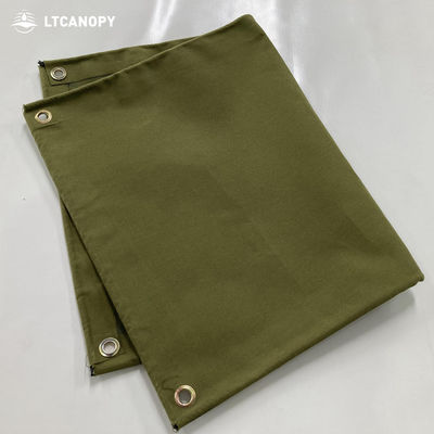 Litong Lightweight Waterproof Olive Green Organic Silicon Tarp Canvas Tarp