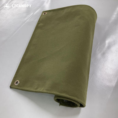 Litong Lightweight Waterproof Olive Green Organic Silicon Tarp Canvas Tarp