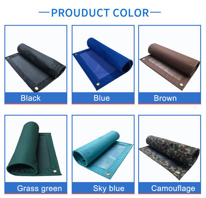 Litong Lightweight Blue Oxford Fabric Polyester Pvc Laminated Tarpaulin China Manufacturer
